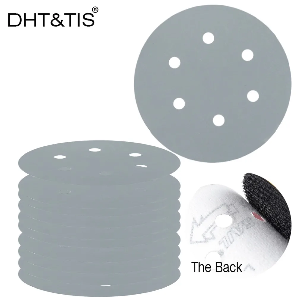 Диск шлифовальный DHT & TIS 6 дюймов 100 шт. зернистость 3000 для
