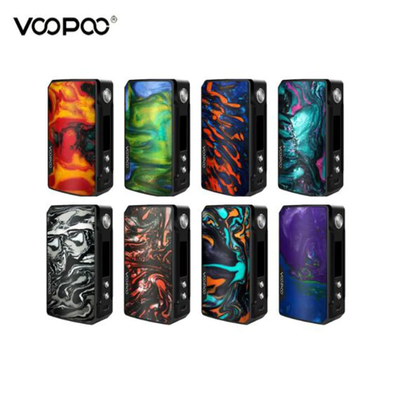 Оригинальный VOOPOO Drag 2 177W TC Box Mod GENE. FIT чип питание от Двойной 18650 батареи|Батареи для