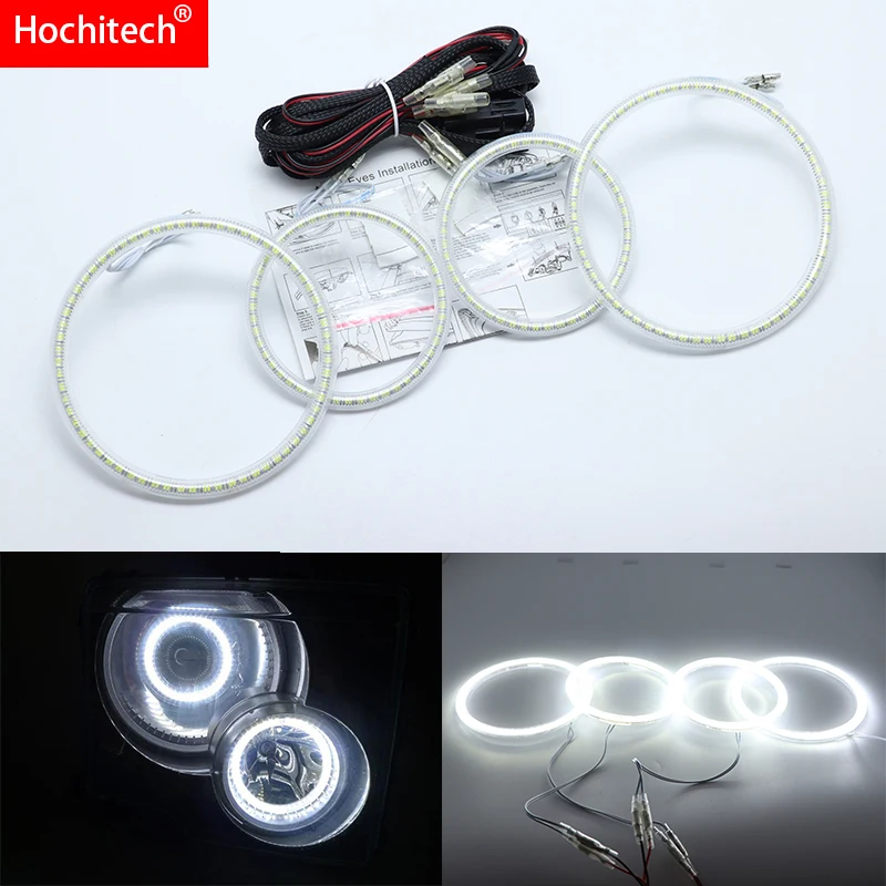 

Ксеноновая фара головного светильник для Land Rover Freelander 2 2007-2012, ультра яркая, SMD, Белая светодиодная, ангельские глазки, 2600лм, 12 В, комплект днев...