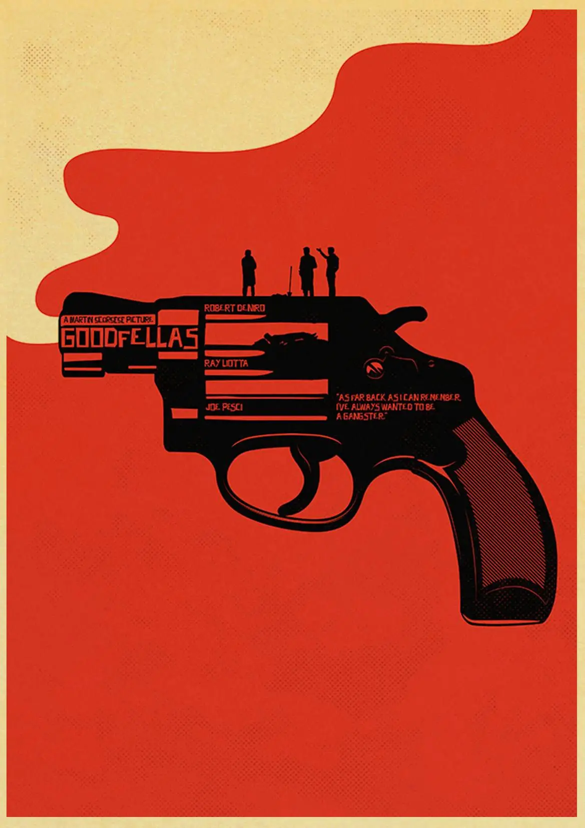 Винтажный Фильм Goodfellas Ретро плакаты крафт обои высокое качество живопись для домашнего декора наклейки на стену - Цвет: E107