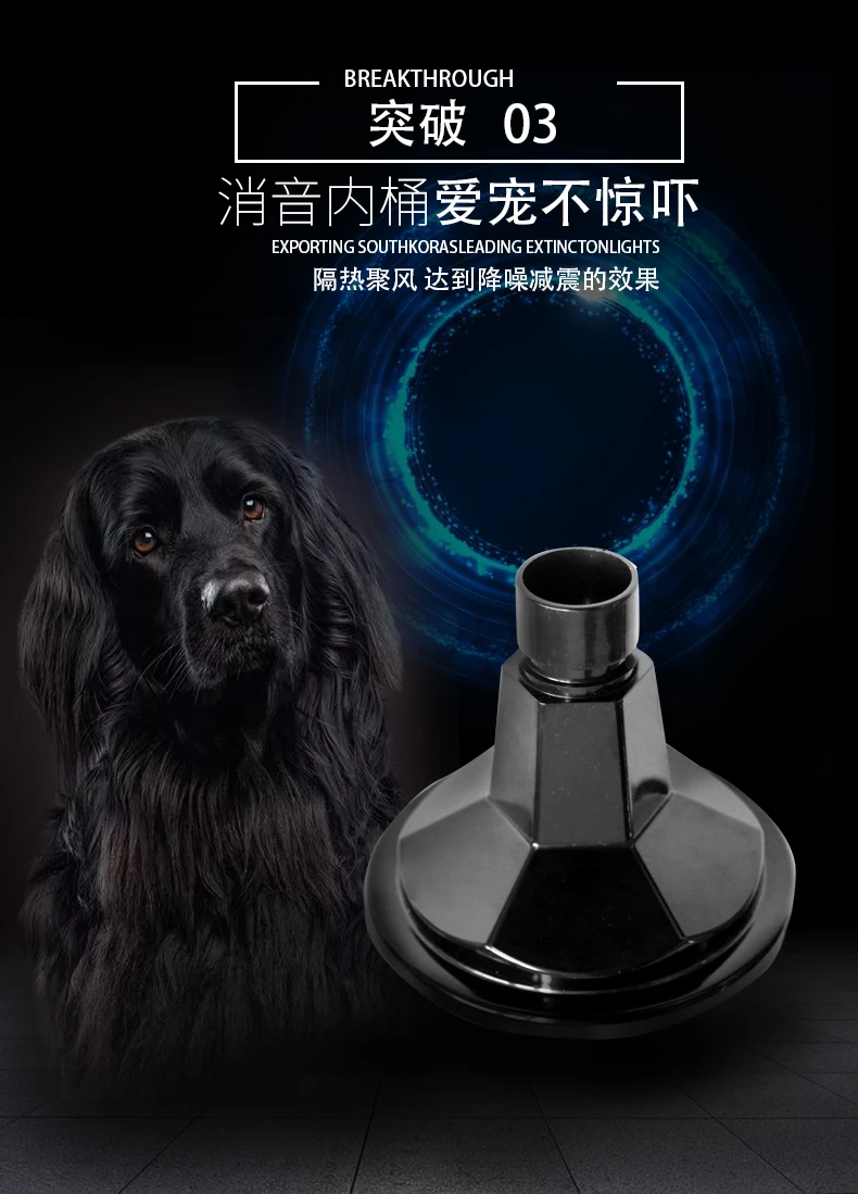 Pet высокой мощности воздуходувка для воды фен для собак золотые волосы большой фен для собак плюшевый выдувная машина выдувная длинные волосы