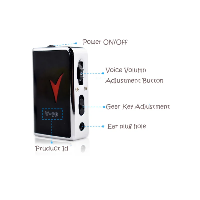 Axon v-99 маленький карманный слуховой аппарат усилитель для наушников aparelho auditivo регулятор громкости звука портативный низкий уровень искажений низкий уровень шума