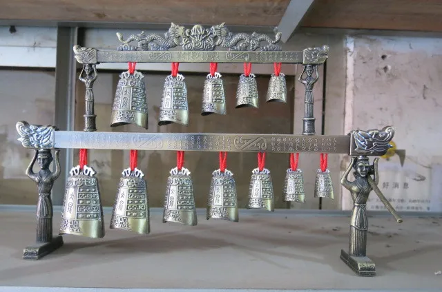 

Редкие китайские медные колокольчики, старая музыкальная группа, ударные, китайский древний текст, бесплатная доставка