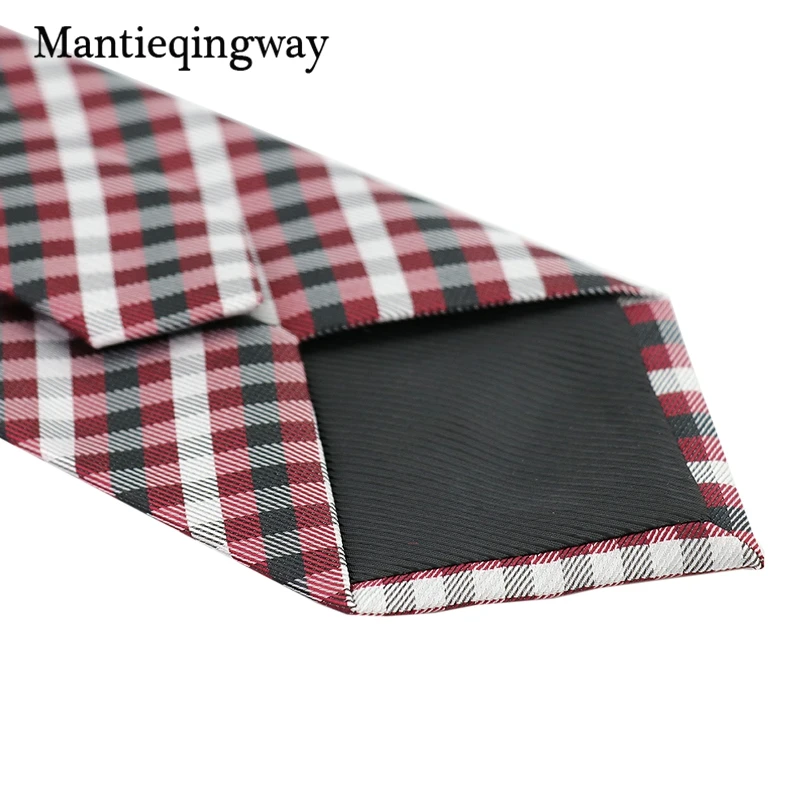 Высокое качество плед 8 5 см галстук Hankies Запонки Наборы для мужчин полиэстер брак