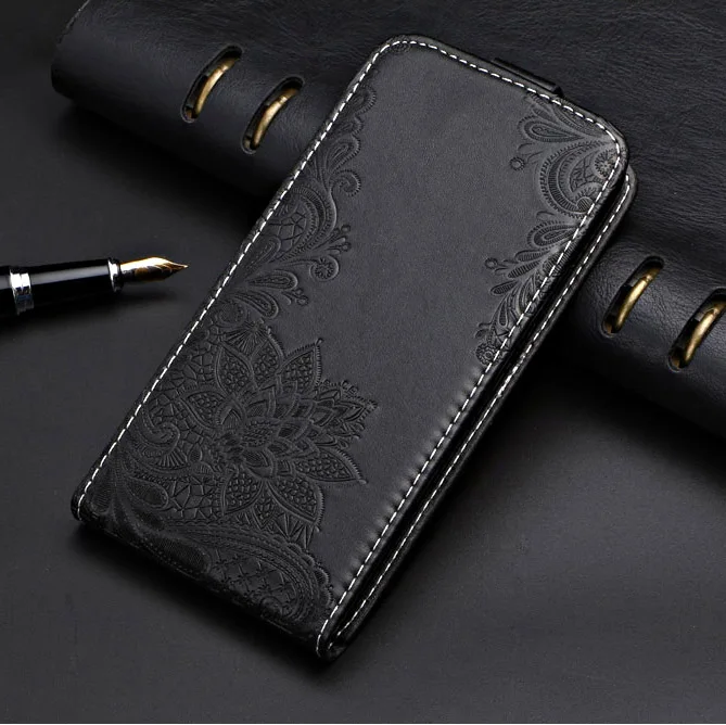 lace black Винтажный чехол-книжка для Doogee S30, чехол, специальный чехол из ПУ и пуха, простой милый чехол для телефона - Цвет: lace black