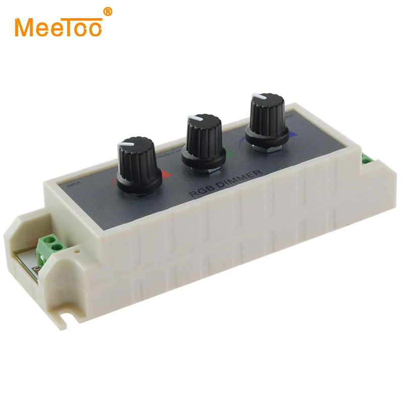 3а RGB диммер контроллер DC12 24V 3 канальный Led для гибкой ленты 3528 5050 5630|led h8|dimmer led lampled