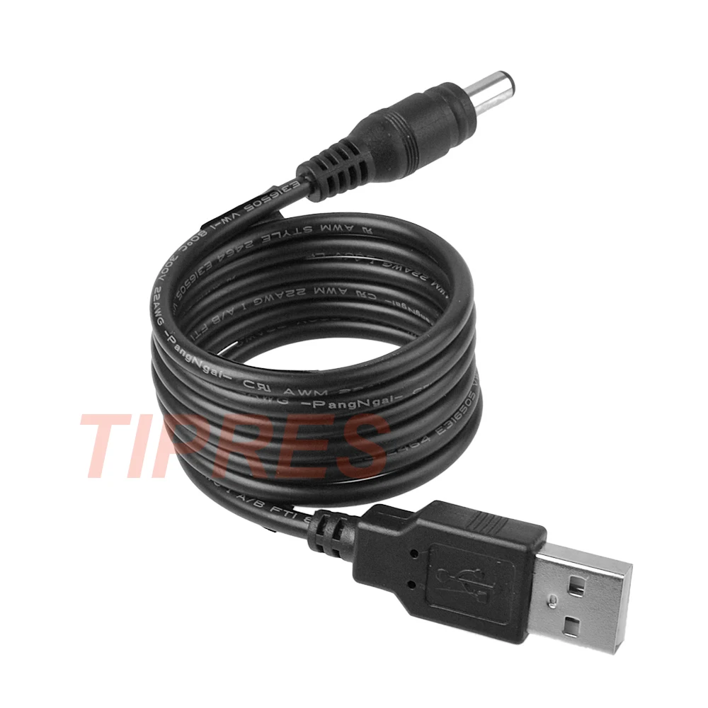 1 шт. 0.5 м USB Порты и разъёмы до 5.5x2.1 мм 5 В DC баррель разъем Мощность кабель Разъем