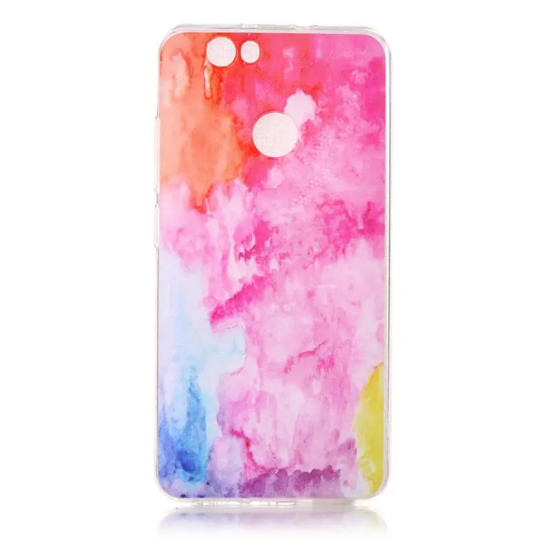 Hot Sale Case For Huawei nova 5.0&quot Soft Silicone Transparent TPU Cartoon Painted Cell Phone Back Cover |