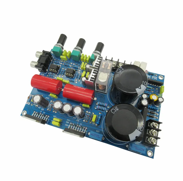 Lusya TDA7293 power amplifier board 100W+100W streoaudio amplifier finished board with three-stage tone preamp NE5532 T0123