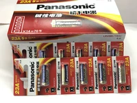60pcslot new 100 genuine panasonic lrv08l 1b5c 12v a23 23a alkaline battery alarm batteries 3 year shelf life
