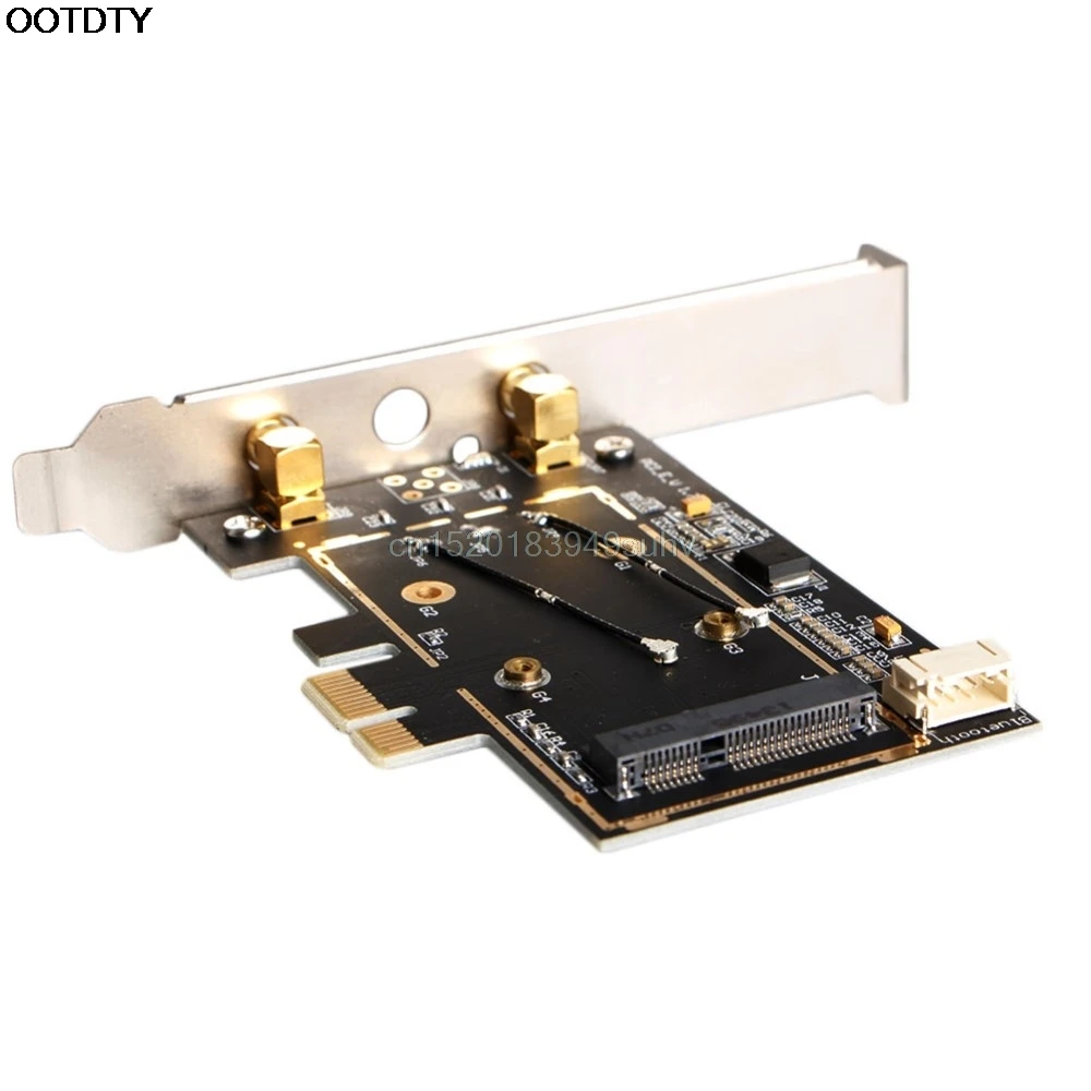 Поддержка Mini BCM4352 867 Мбит/с+ Bluetooth BT 4,0 802.11AC/BGN Настольный PCI-E адаптер 1 шт