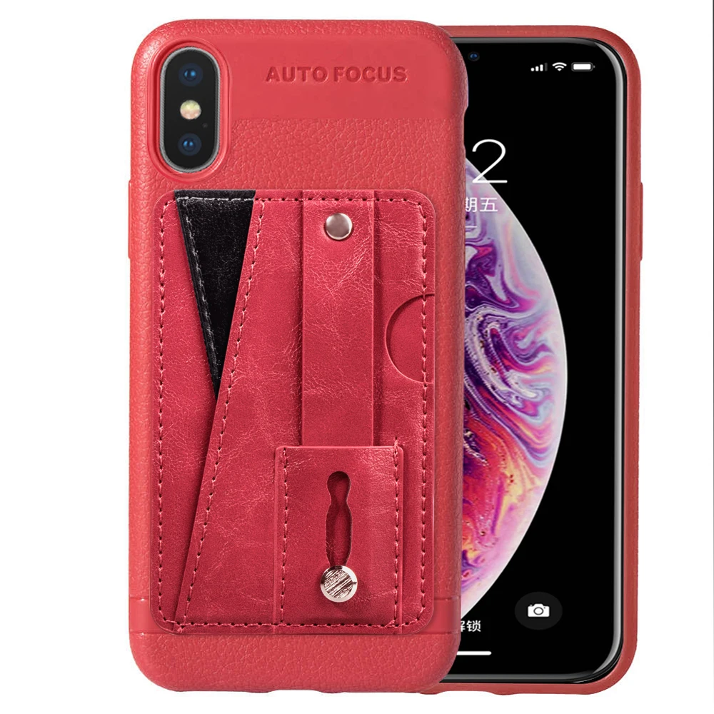 Для Iphone x роскошный флип чехол для телефона кожаная сумка xs подставка книги