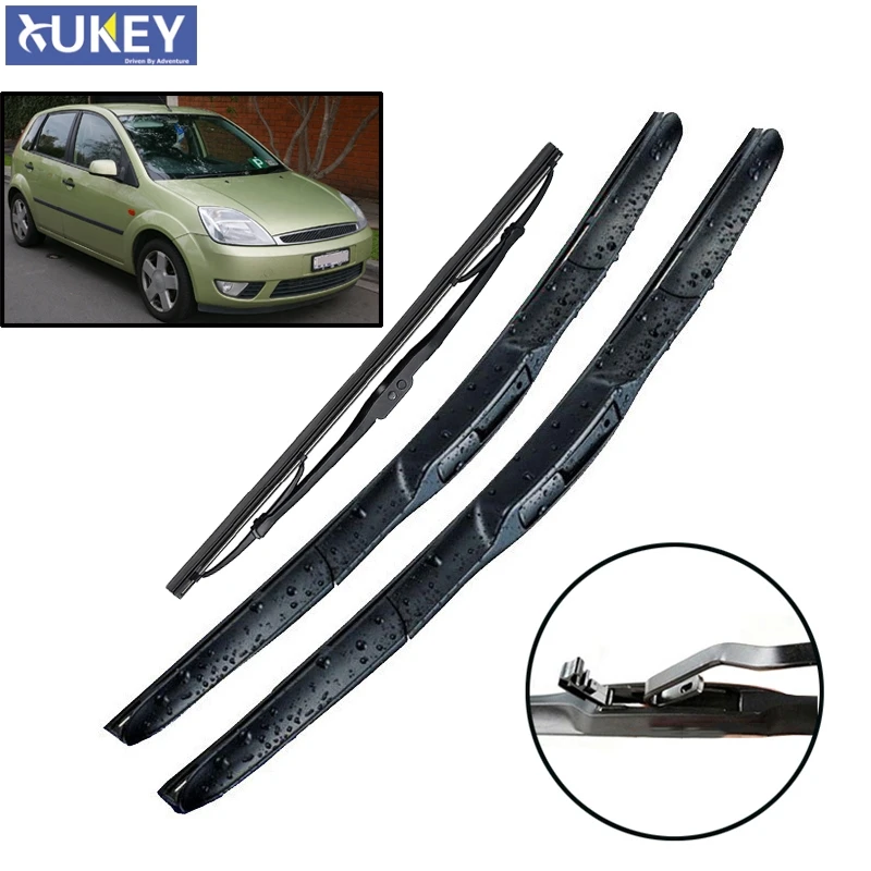 Набор лезвий стеклоочистителя Xukey для Ford Fiesta 5 2008 2007 2006 2005 2004 2003 22 16 11