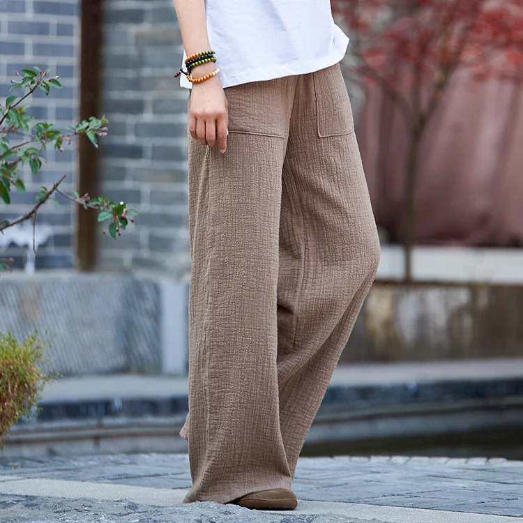 Moda mujer, женские брюки, roupas, спортивные штаны, хлопок, лен, прямые брюки, палаццо, широкие брюки