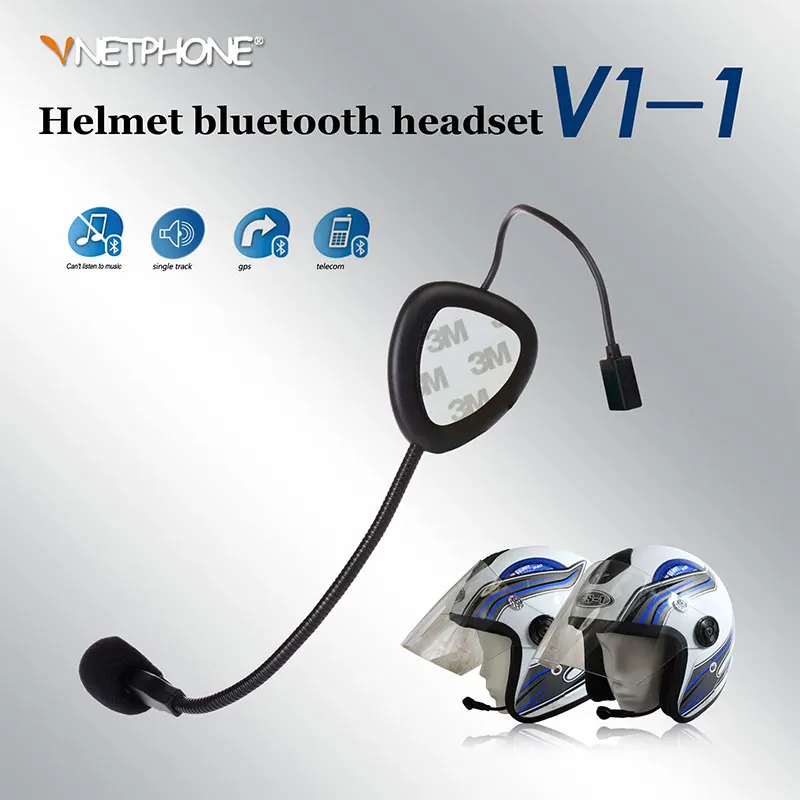 EJEAS V1 1 Универсальный мотоциклетный шлем моно Bluetooth гарнитура шумоподавление