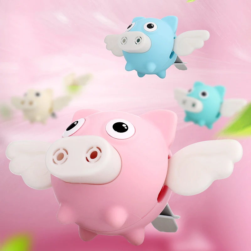 Новинка милый освежитель воздуха для машины с летающей Свинкой встряхивающим