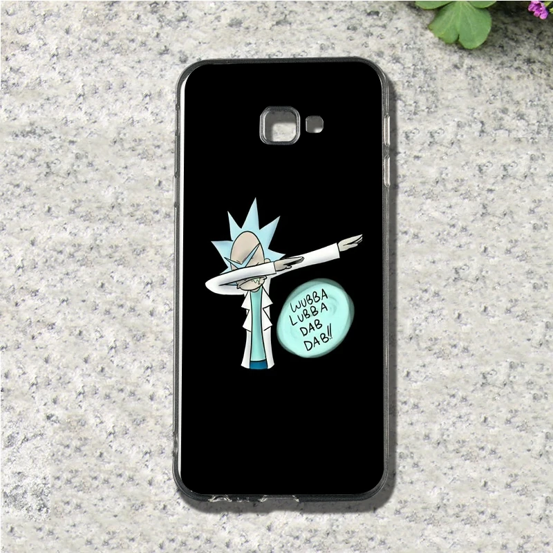 Рик Морти рассольник Мягкий ТПУ чехол для телефона Samsung Galaxy A3 A5 A7 Альфа G355H 8262 G360