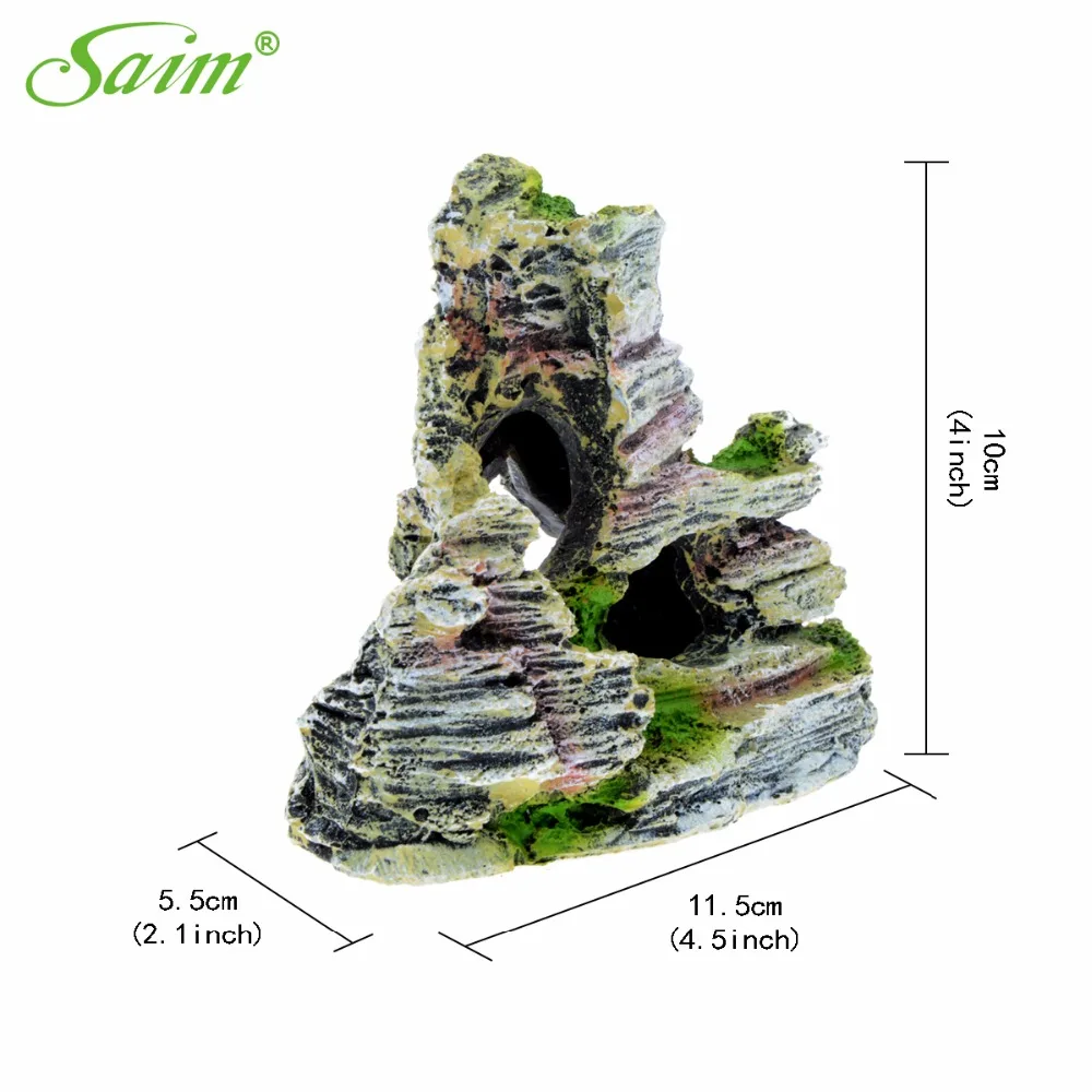 4 5 &quotаквариумный декор полимерные камни для сада камней аквариумный пейзаж