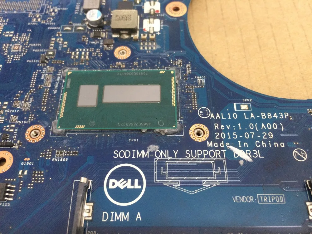 Материнская плата VMD45 для ноутбука Dell INSPIRON 5458 серия 5558 5758 AAL10 материнская REV: 1 0 (A00)