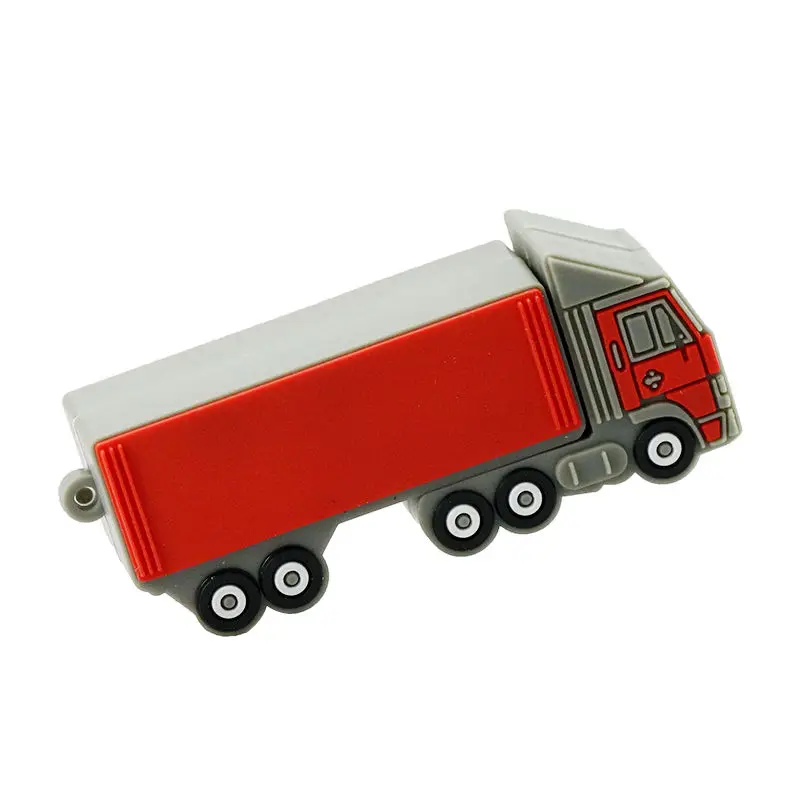 style 4 Грузовик USB флэш-накопитель пожарная машина ручка привод 4 ГБ 8 ГБ 16 ГБ 32 ГБ 64 Гб Флешка мультфильм пожарный двигатель карта памяти диск Кле USB подарок - Цвет: style 4