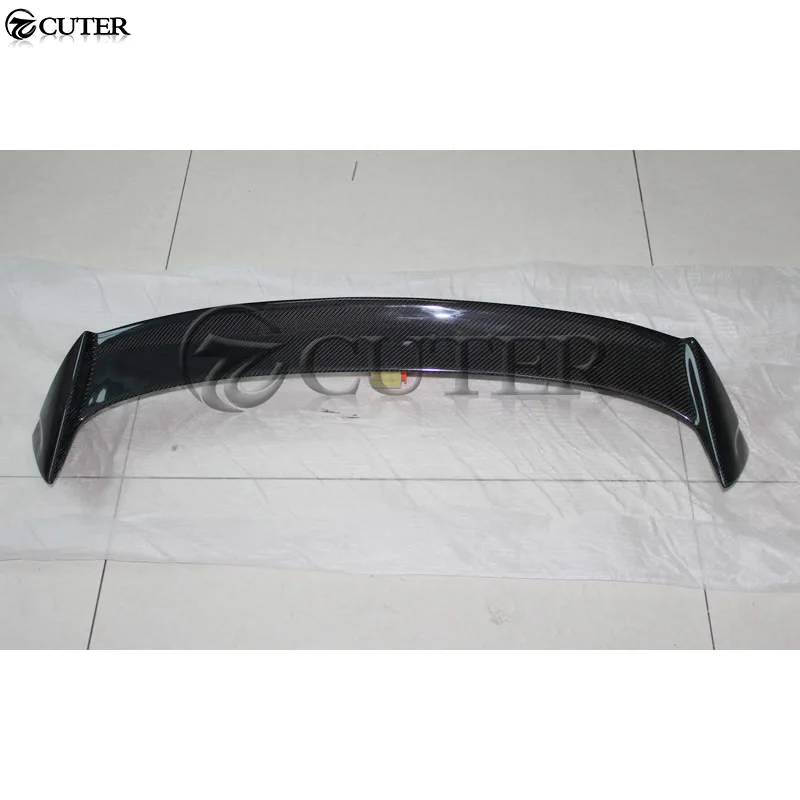 Задний спойлер из углеродного волокна для Volkswagen Scirocco standard bumper/R top wings 09 15|Спойлеры