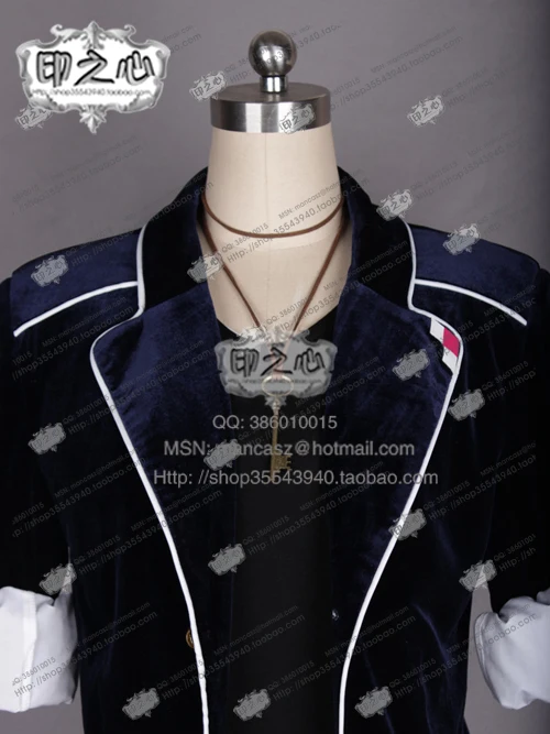 DIABOLIK LOVERS Субару Сакамаки косплей костюм Япония аниме Хэллоуин форма рубашка +
