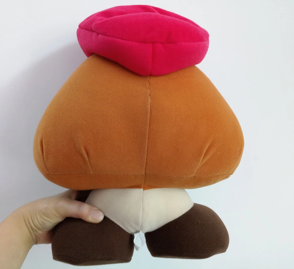 Мягкая игрушка Goomba коричневый гриб 14 дюймов плюшевая кукла Новинка|Персонажи
