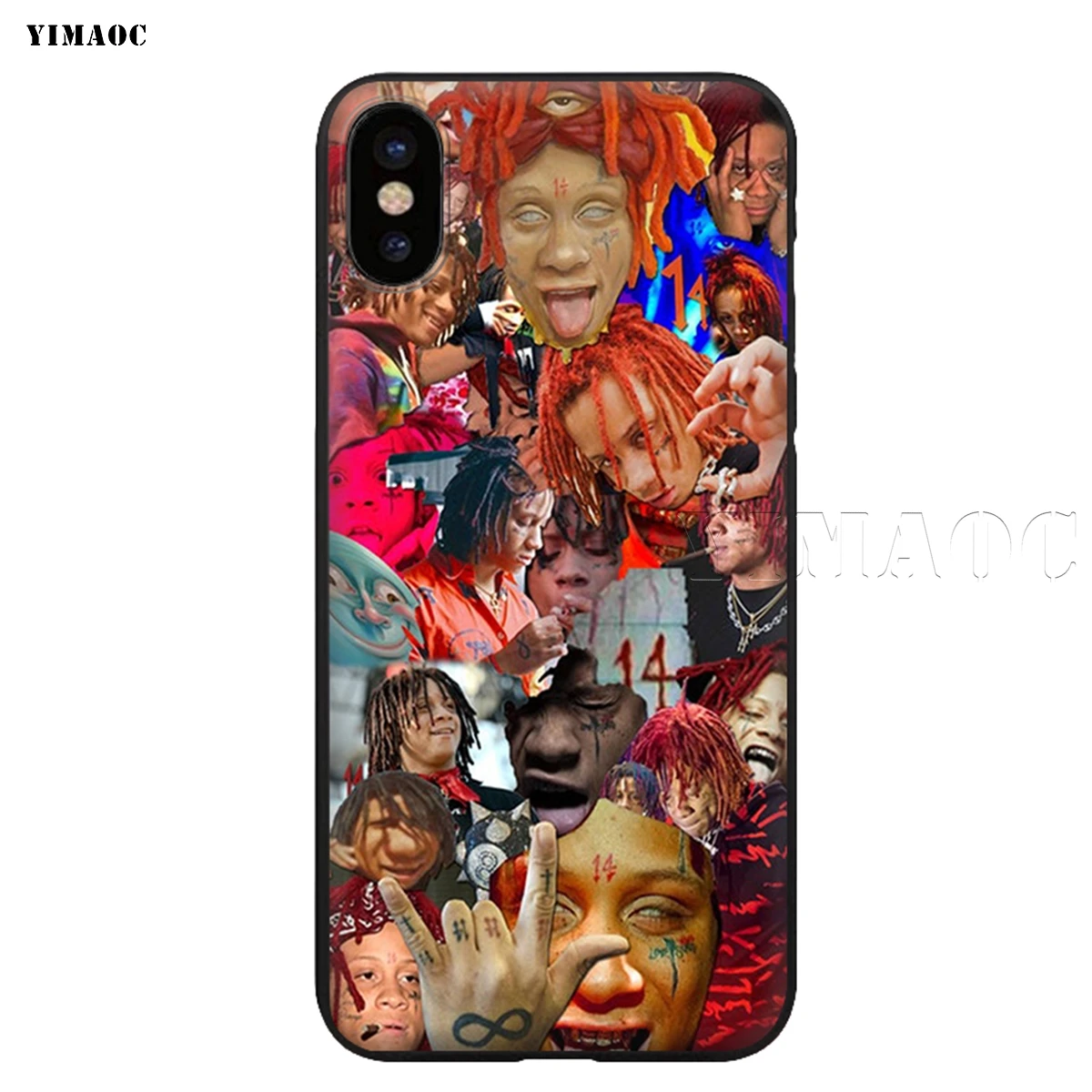 7 Силиконовый мягкий чехол YIMAOC Trippie Redd для iPhone 11 Pro XS Max XR X 8 7 6 6S Plus 5 5S SE - Цвет: 7