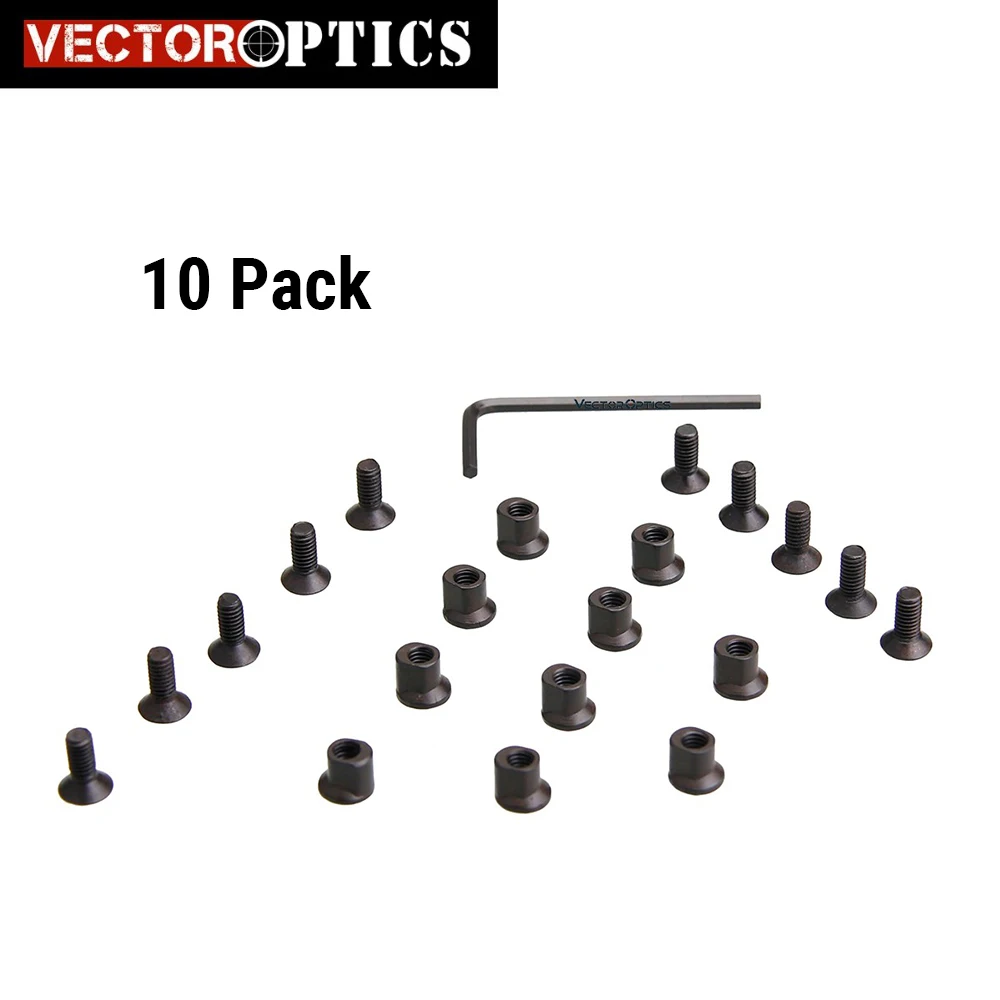 Vector Optics универсальный стандарт 308 AR10 AR15 AR 15 слотов секционный стальной брелок