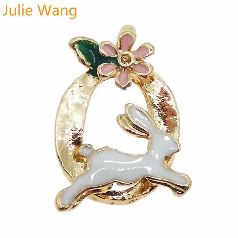 Julie Wang, 6 шт., золотой тон, A-Z, 26 букв, эмаль, красочные афабецы, подвески, ожерелье, подвеска, серьги, сделай сам, аксессуары для изготовления ювелирных изделий - Окраска металла: O