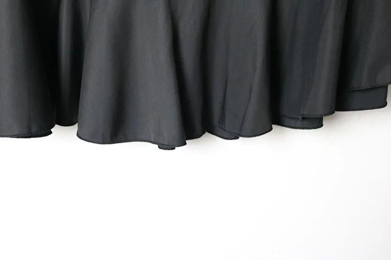 

faldas mujer moda 2019 Trendy Simple Solid Color Ruffled Skirt Women's Sexy Party High Waist Lace-up Hip Long Skirt harajuku