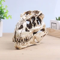 oraf tyrannosaur skull t rex skull gifts lifelike resin crafts dinosaur skull fossil teaching skeleton model home aquarium decor