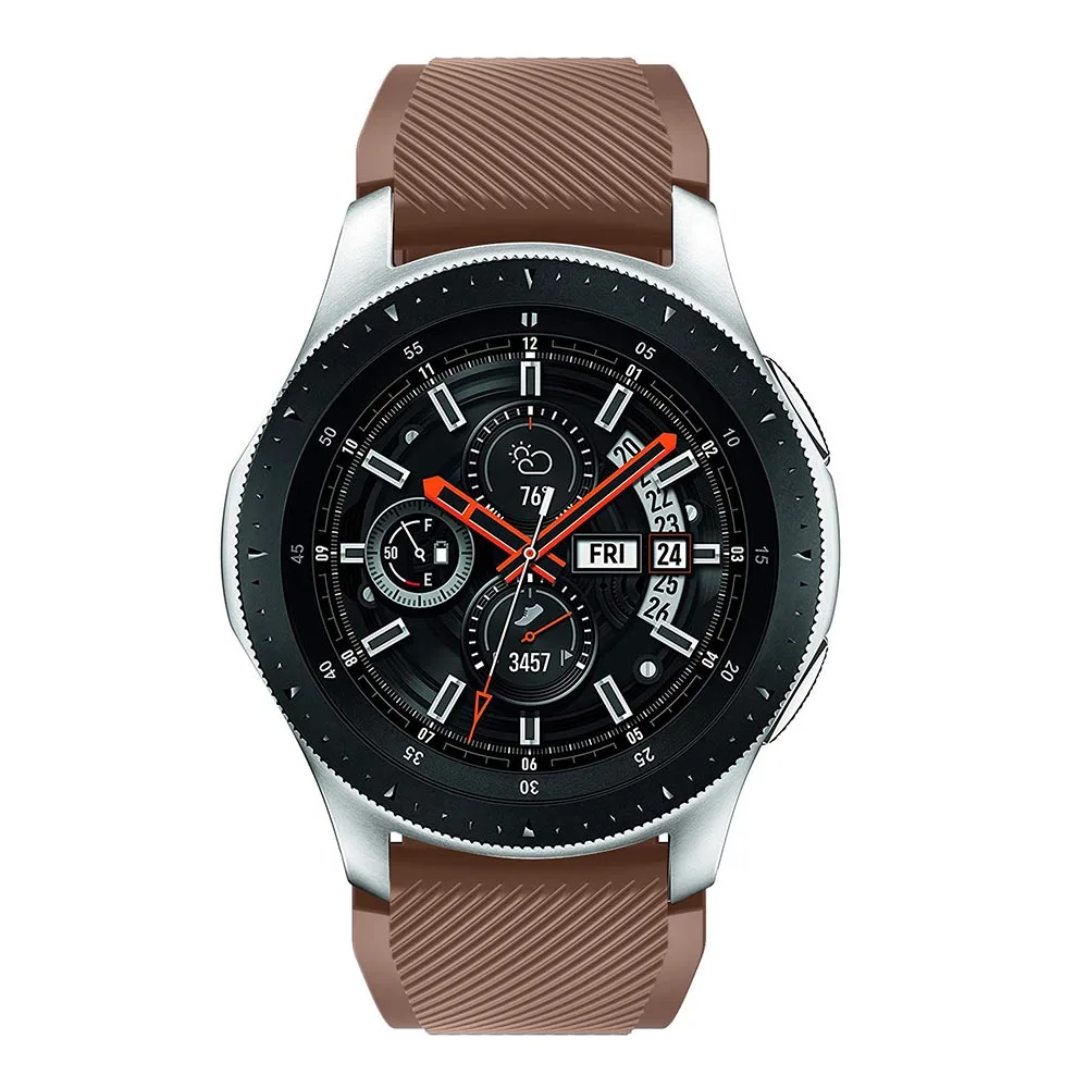 For Huami Amazfit Stratos 2/2S silicone Strap for Samsung Galaxy Watch 46mm watch Band Replace S3 Classic Frontier | Наручные часы