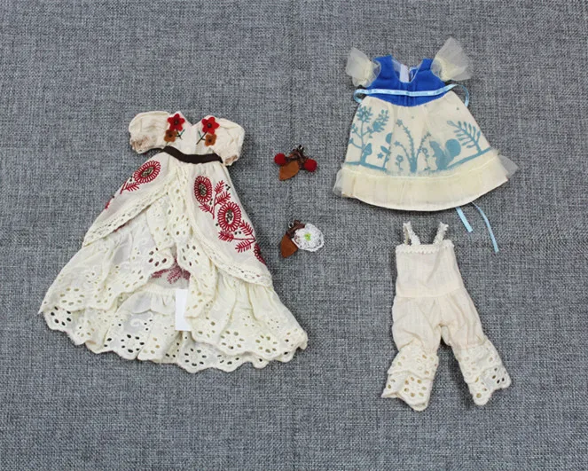Костюм Blygirl Blyth dolls на 7 лет юбка комплект из двух предметов штаны и две пары