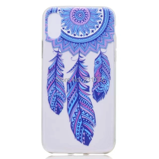 Мягкий чехол из ТПУ с цветочным рисунком для Huawei Honor 9 6A Y5 Y3 2017 Nova 2 Enjoy 7 PLUS мраморный