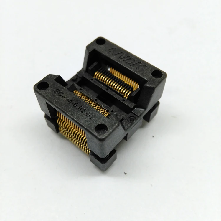 SSOP34 TSSOP34 IC тест и запись в гнездо шаг 0 65 мм ширина корпуса 5 3-5 7 208mil-224mil флэш-адаптер