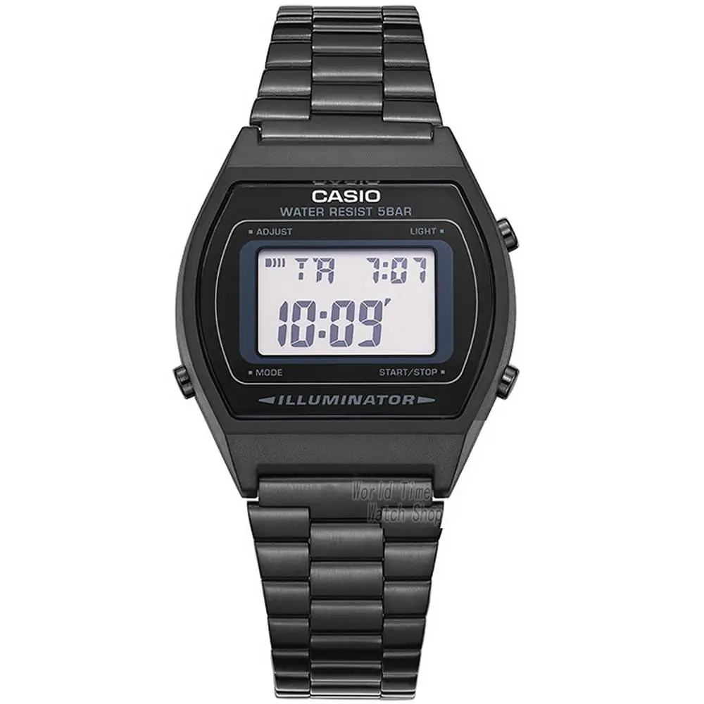 B640WB1A-1 Casio часы золотые часы мужчины лучший бренд класса люкс LED цифровые водонепроницаемые кварцевые мужские часы спортивные военные наручные часы relogio masculino reloj hombre erkek kol saati montre homme zegarek meski - Цвет: B640WB1A-1