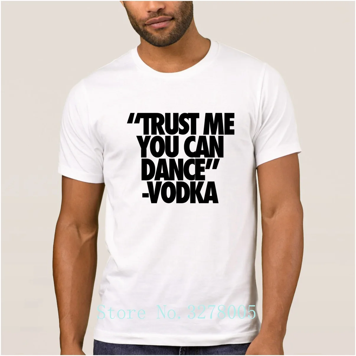 Бренд La Maxpa Дизайн My Own Trust Me You Can Dance водка Новинка Мужская футболка 2018 одежда
