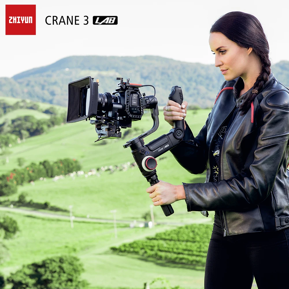 Стабилизатор для лабораторной камеры ZHIYUN Crane 3 ручной осевой шарнир с двойным