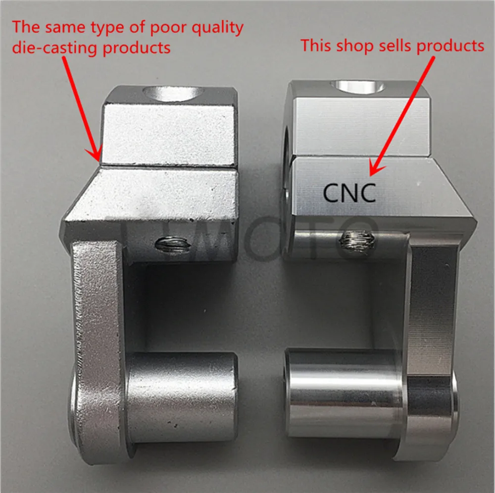 Универсальный анодированный 2 дюймов поворотными мотоцикл образного руля для 22