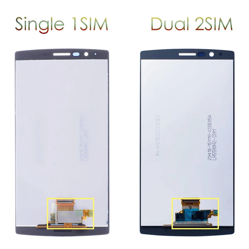 Sinbeda 5 ''LCD для LG G4 LCD дисплей H810 H811 H815 VS986 сенсорный дигитайзер сборка Рамка