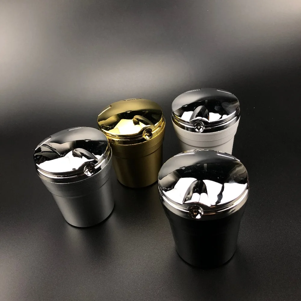 Автомобильная пепельница со светодиодный синий светильник для Fiat 500 600 Tipo Punto stilo