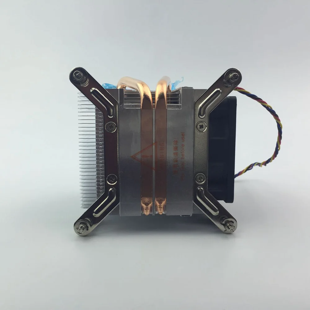 ALSEYE AS2011PCA6B-001 LGA 2011 Сервер Кулер Тепловой трубы Меди и алюминий с Двойной шариковый