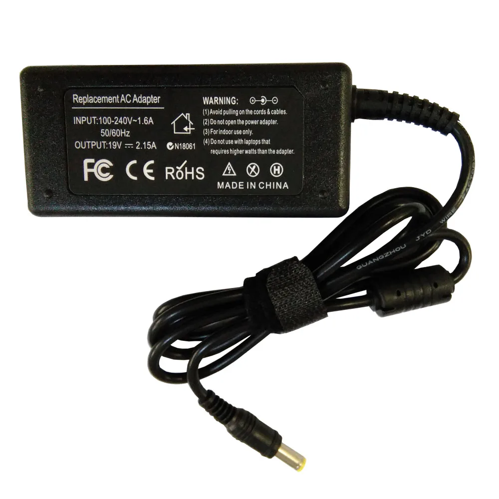 Адаптер переменного тока для ноутбука Acer Aspire One A150 D150 D250 D255 D260 D270 19 в 2 15 а 40 Вт 5 5x1 7