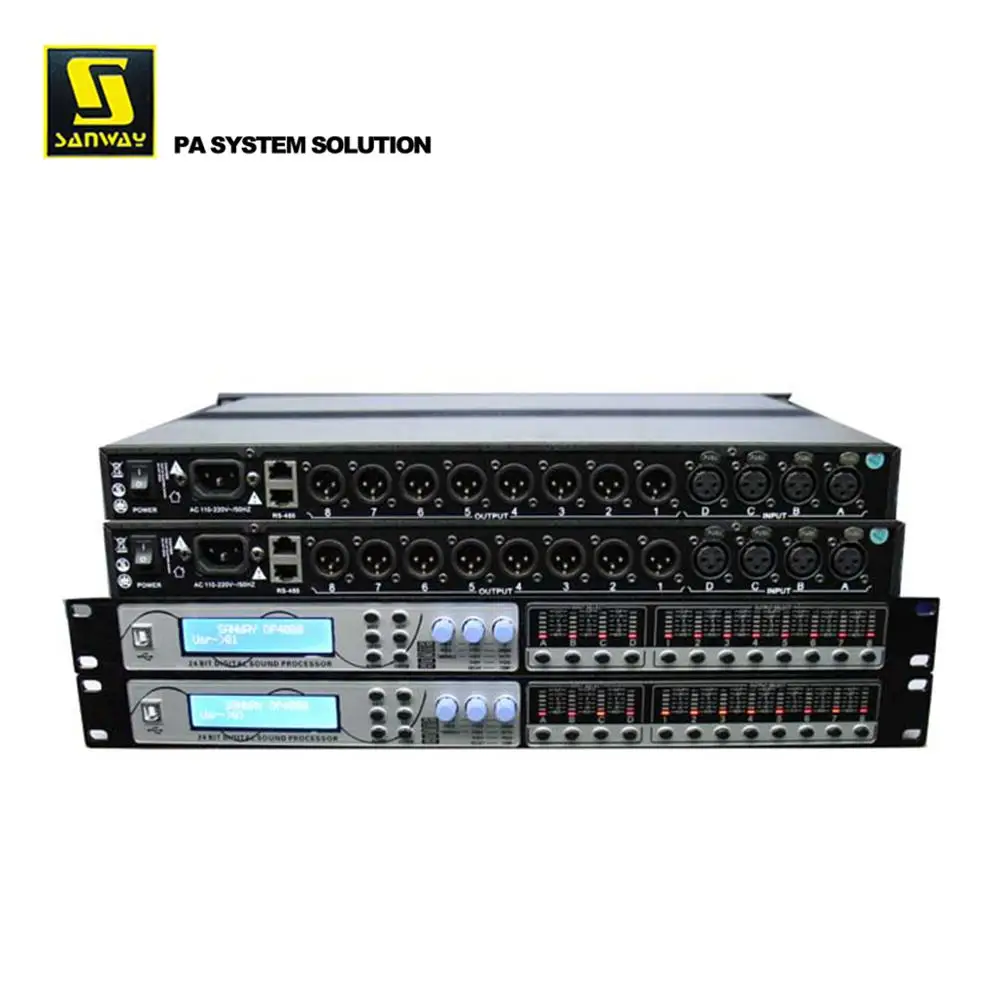 Цифровой профессиональный акустический процессор DP4080|Сценическое оборудование|
