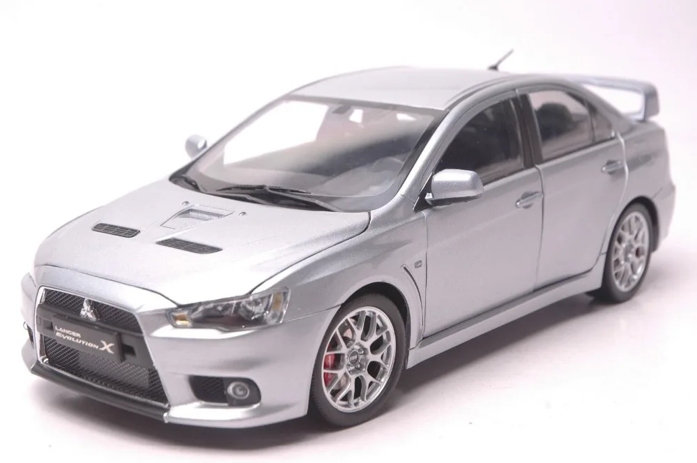 1:18 литья под давлением модели для Mitsubishi Lancer Evo X 10 BBS Колёса серебряный сплав