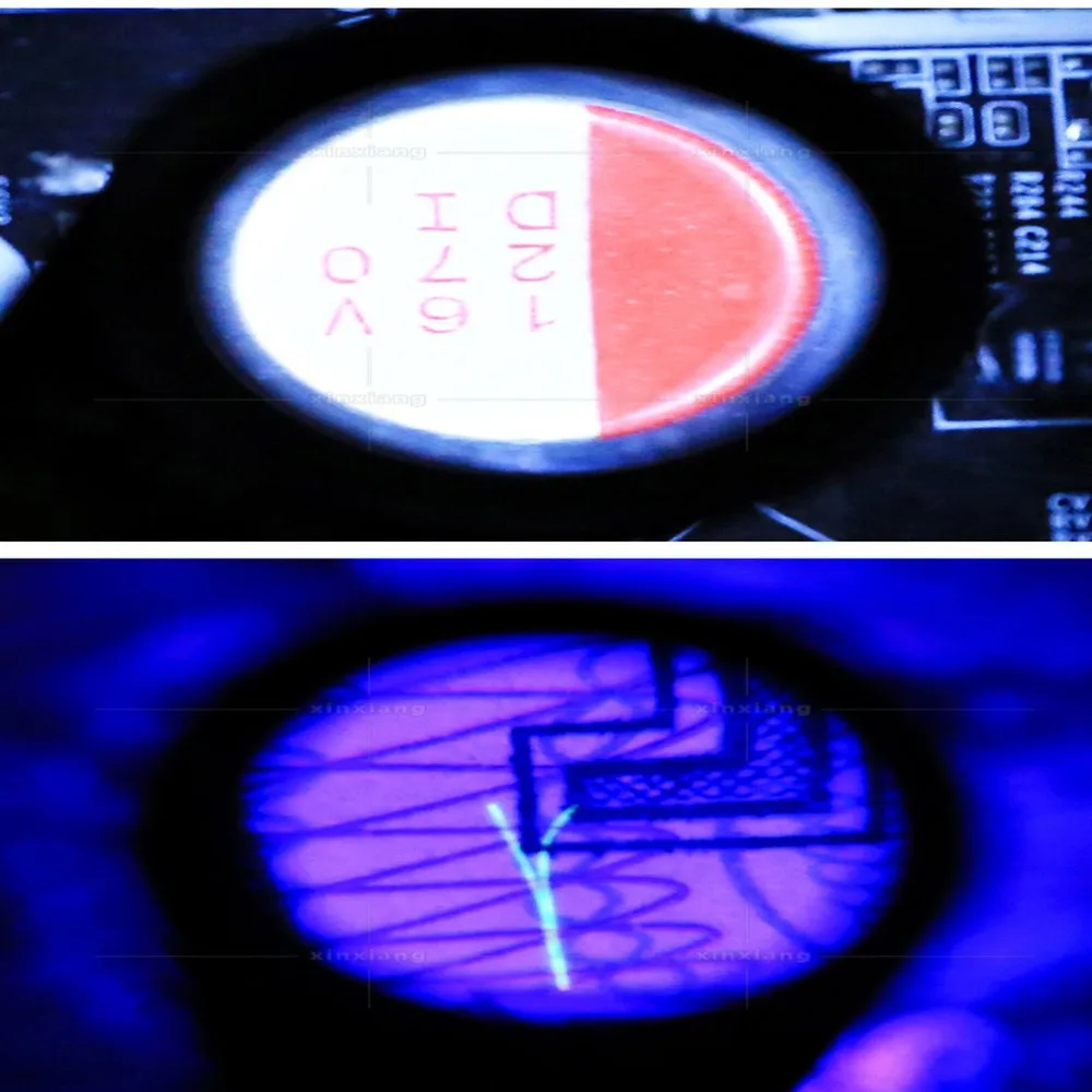 Портативный мини светодиодный Лупа Складная лупа с 6 Примечание контрольная