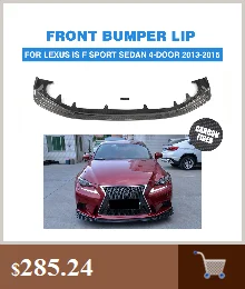 Для Lexus IS F седан IS200t IS250 IS300 IS350 2013- стайлинга автомобилей задний багажник спойлер крыло багажника для губ углеродного волокна/FRP