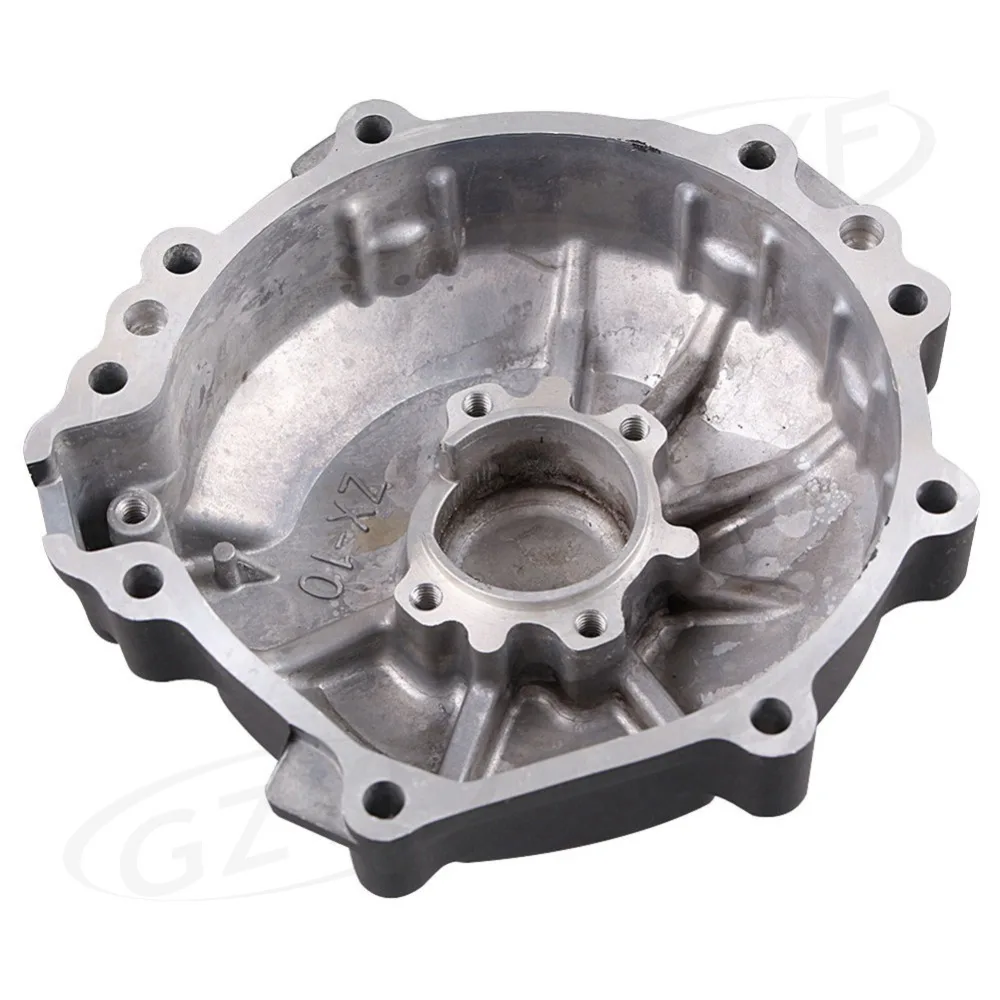 

Left Stator Engine Crank Case Cover For Kawasaki Ninja 2006-2007 ZX10R / ZX10 06 07 ZX-10R, Black Color
