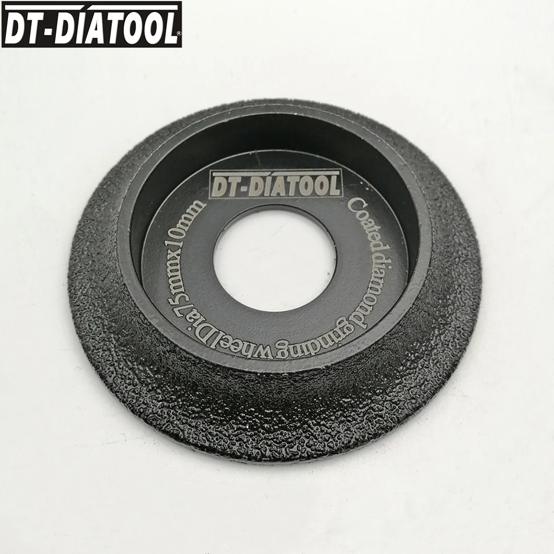 DT DIATOOL 2шт 75 мм/3 &quotвакуумная пайка алмазный шлифовальный круг Demi bullnose Edge Профиль
